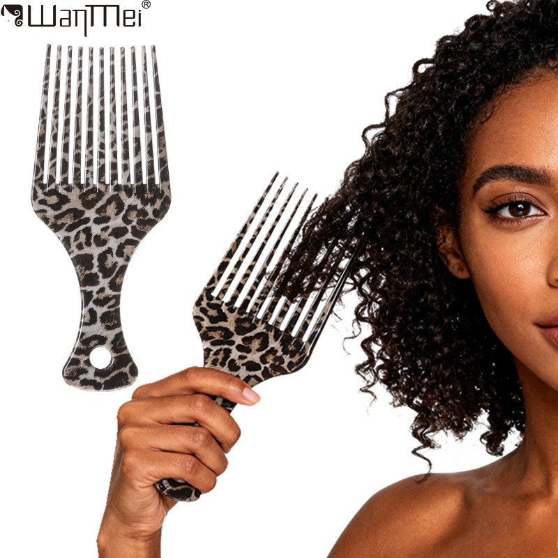 Hair Care Curly Hair - Pente afro com dentes largos, para