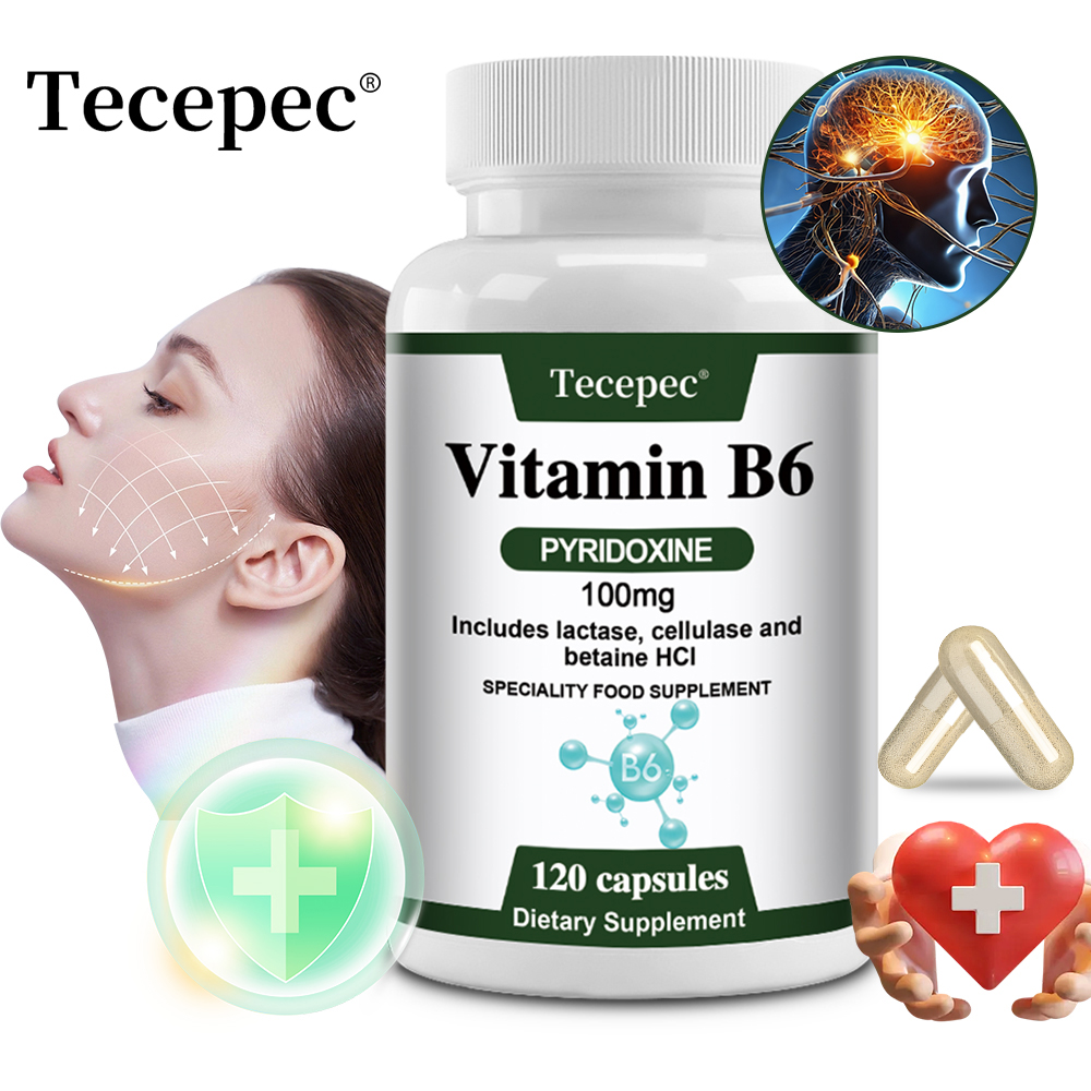 Hair Care Vitamin - Cápsulas de Vitamina B6, Suplemento Essencial