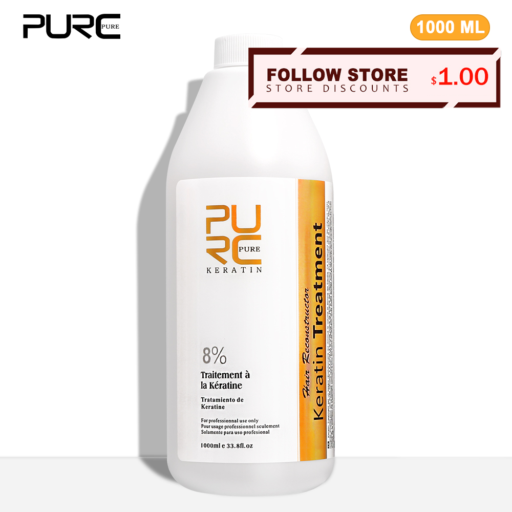 Hair Care Curly Hair - Purc 8% queratina alisamento tratamento remoção