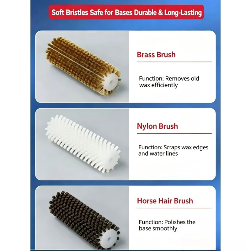 Hair Care Kit - Escova de Cera para Snowboard, Kit