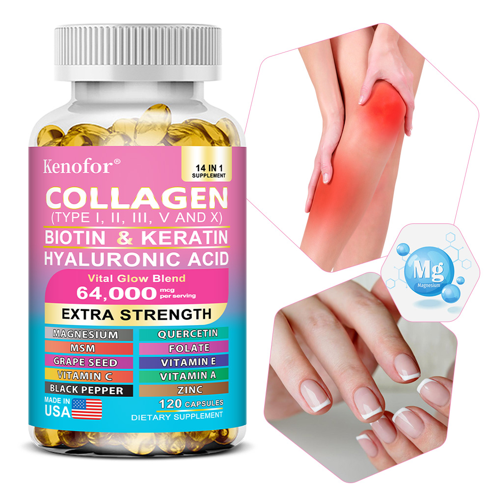 Cápsulas de colágeno complexas - Hair Care Vitamin avaliação e preço