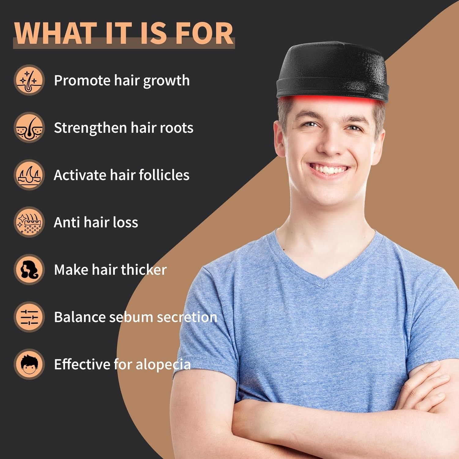 Novo Capacete a Laser para Cre - Hair Care Vegan avaliação e preço