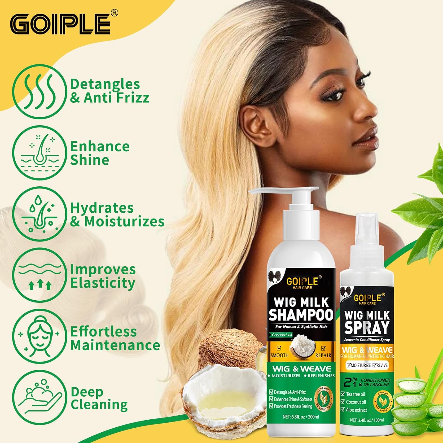 Kit de Cuidados para Perucas G - Hair Care Kit avaliação e preço