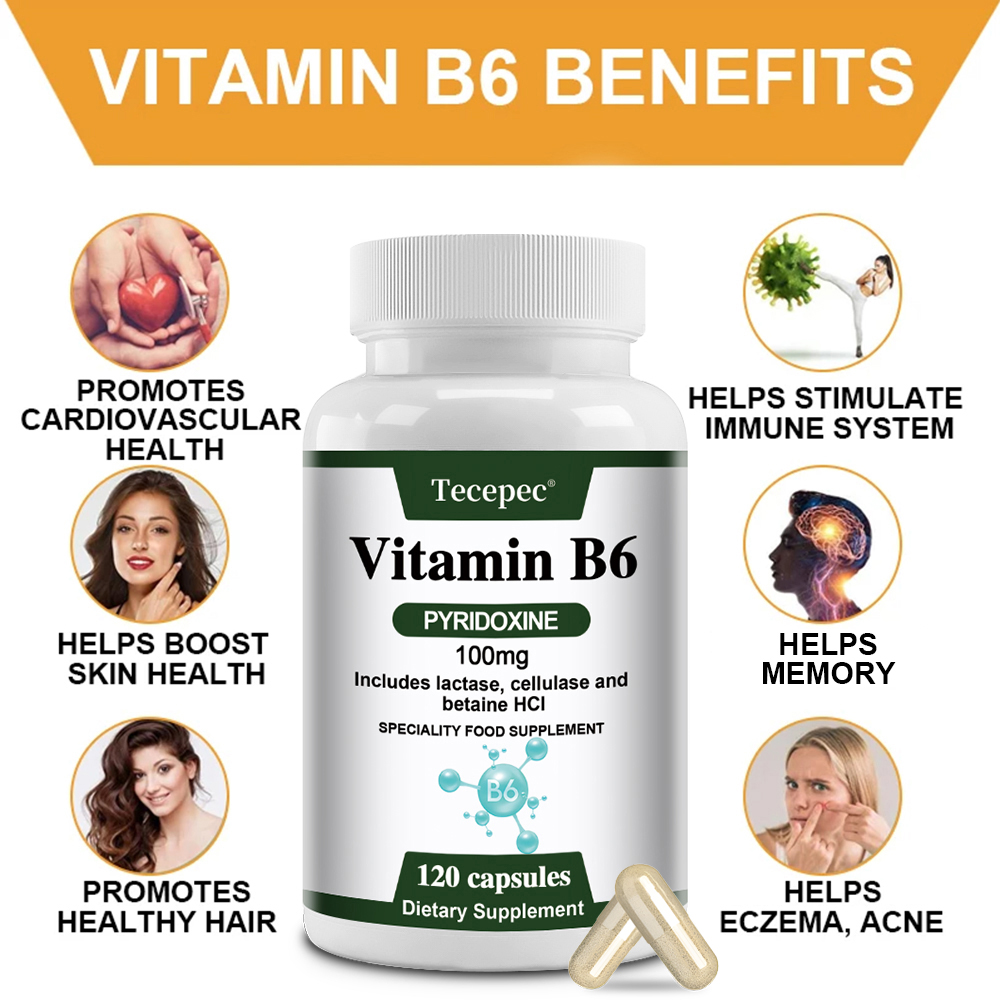 Cápsulas de Vitamina B6, Suple - Hair Care Vitamin avaliação e preço