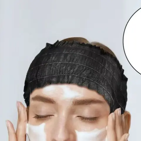 100 pçs descartáveis headbands - Hair Care Journey avaliação e preço