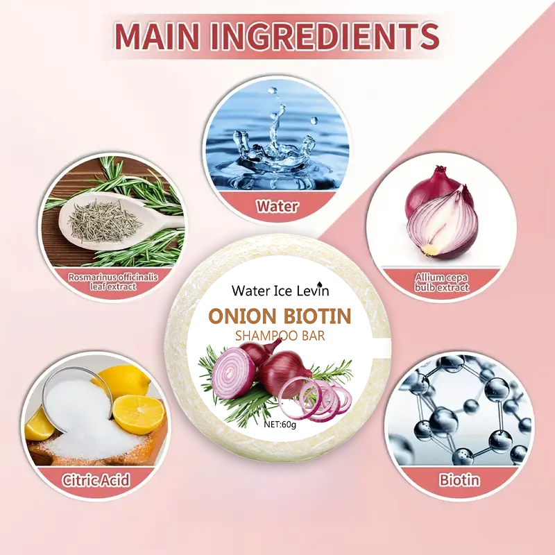 Barra de Shampoo de Cebola e B - Hair Care Vitamin avaliação e preço