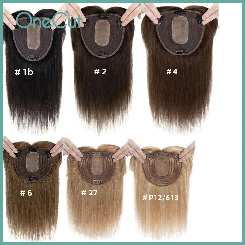 Base superior de seda reta top - Clip In Hair Piece avaliação e preço