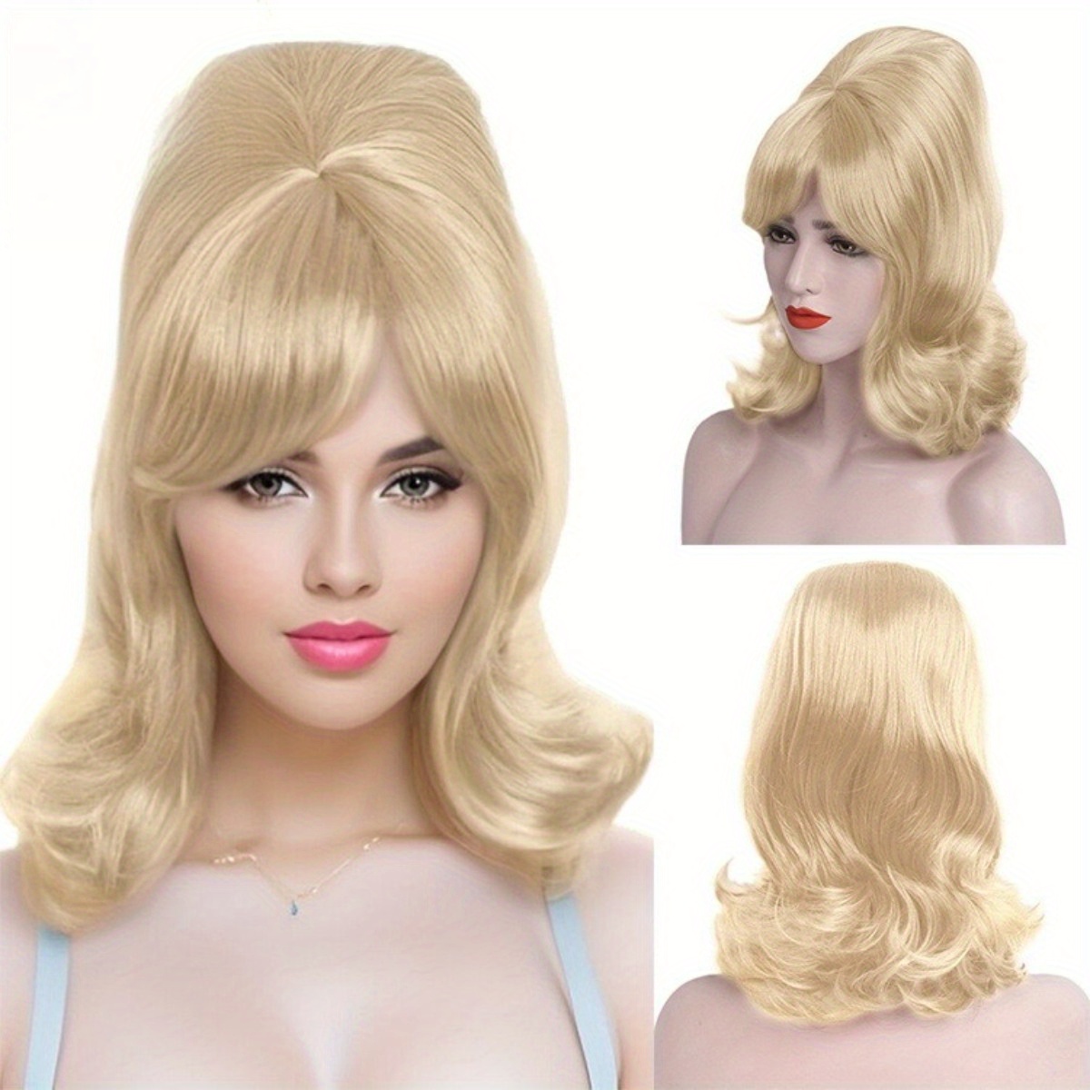 Peruca de Fibra Sintética da M - Hair Care Curly Hair avaliação e preço