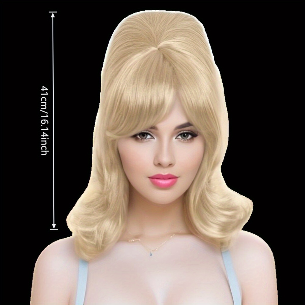 Peruca de Fibra Sintética da M - Hair Care Curly Hair avaliação e preço
