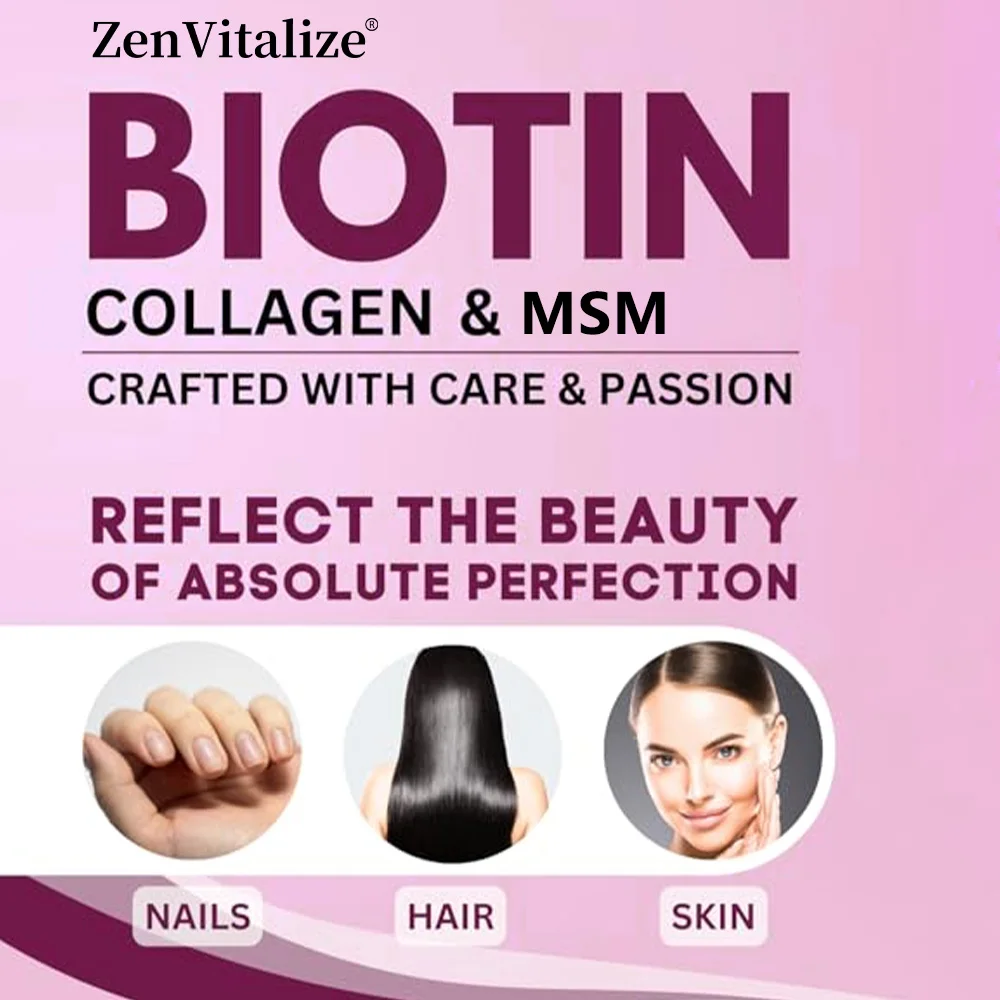 Cápsulas de Biotina + Colágeno - Hair Care Vitamin avaliação e preço