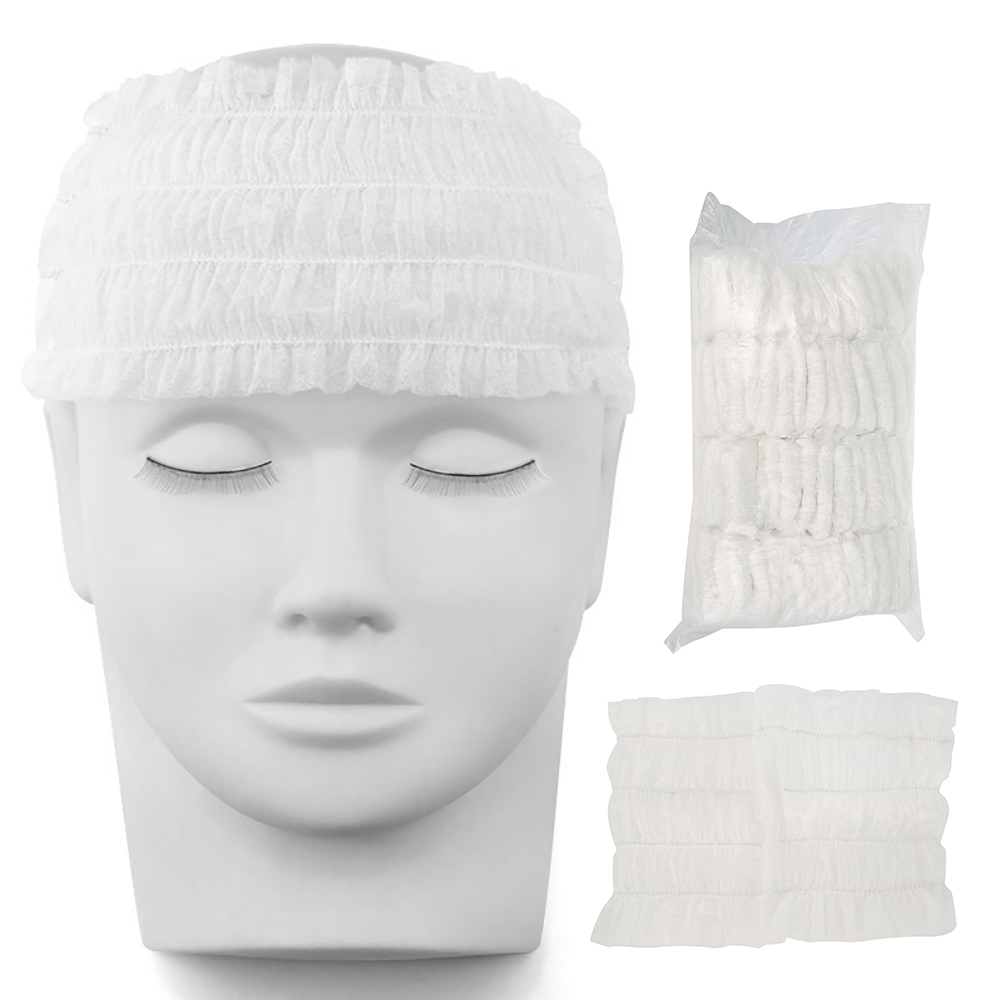 100 pçs descartáveis headbands - Hair Care Journey avaliação e preço