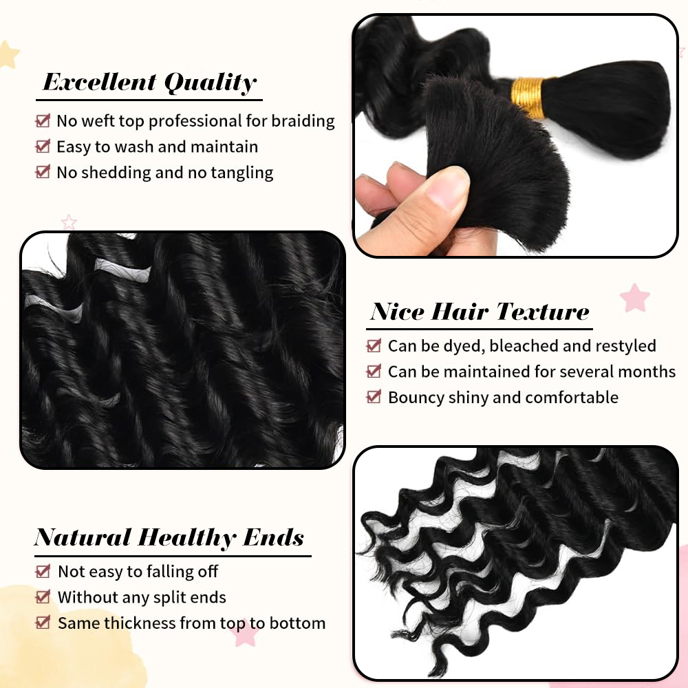 Cabelo de trança humano para t - Hair Care Curly Hair avaliação e preço