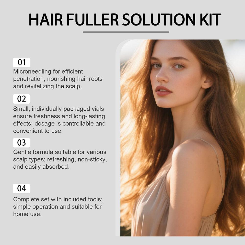 Kit de Rolo de Microagulhas co - Hair Care Kit avaliação e preço