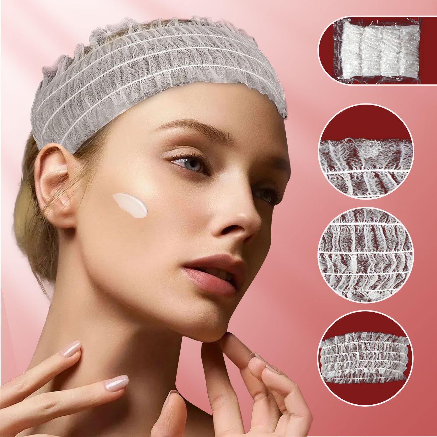 50/20 pçs headbands descartáve - Hair Care Journey avaliação e preço