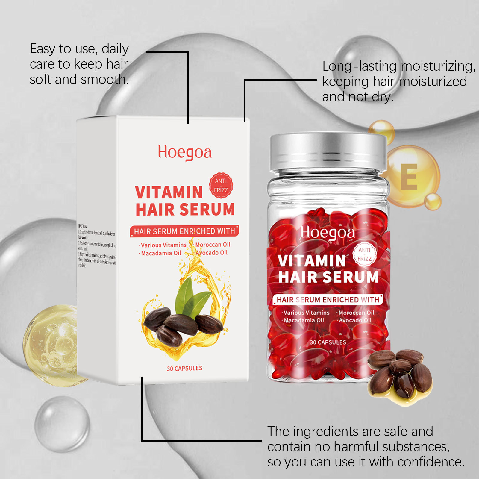 Cápsulas de soro para cuidados - Hair Care Vitamin avaliação e preço