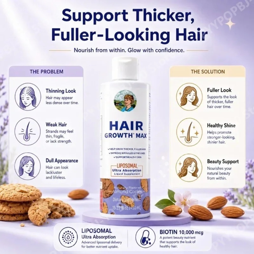 Líquido Lipossomal para Cresci - Hair Care Vitamin avaliação e preço