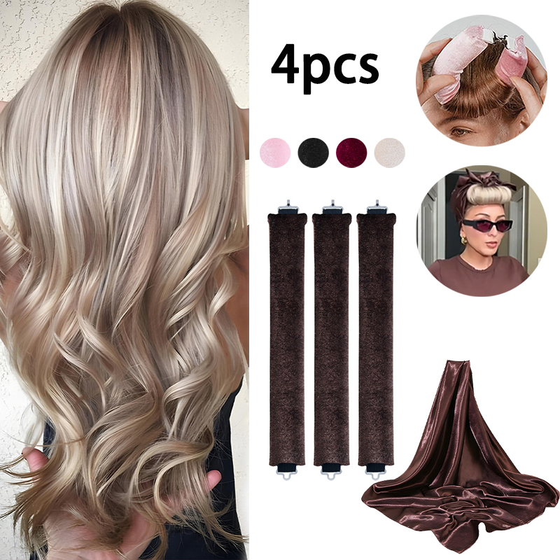 4 peças Modelador de Cabelo Se - Hair Care Curly Hair avaliação e preço
